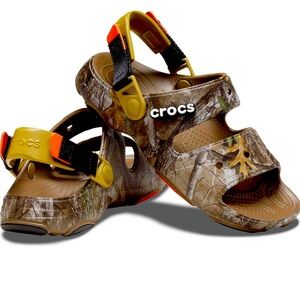 Realtree Crocs men size 15